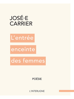 cover image of L'entrée enceinte des femmes